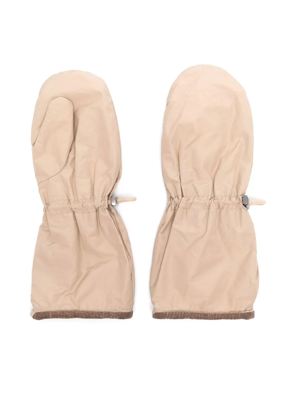 

Brunello Cucinelli Kids manoplas impermeables - Neutro