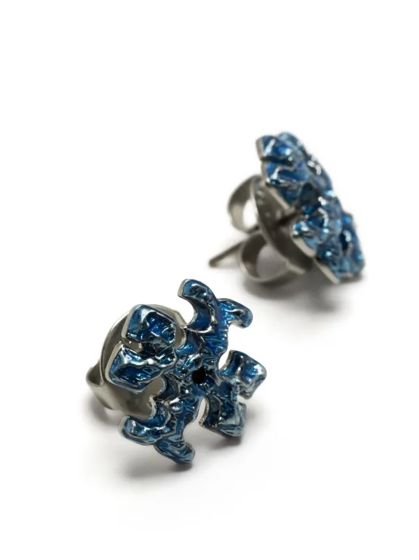 Tory Burch Roxanne Painted Stud Earrings - Farfetch Tory Burch Roxanne Painted Stud Earrings - Farfetch