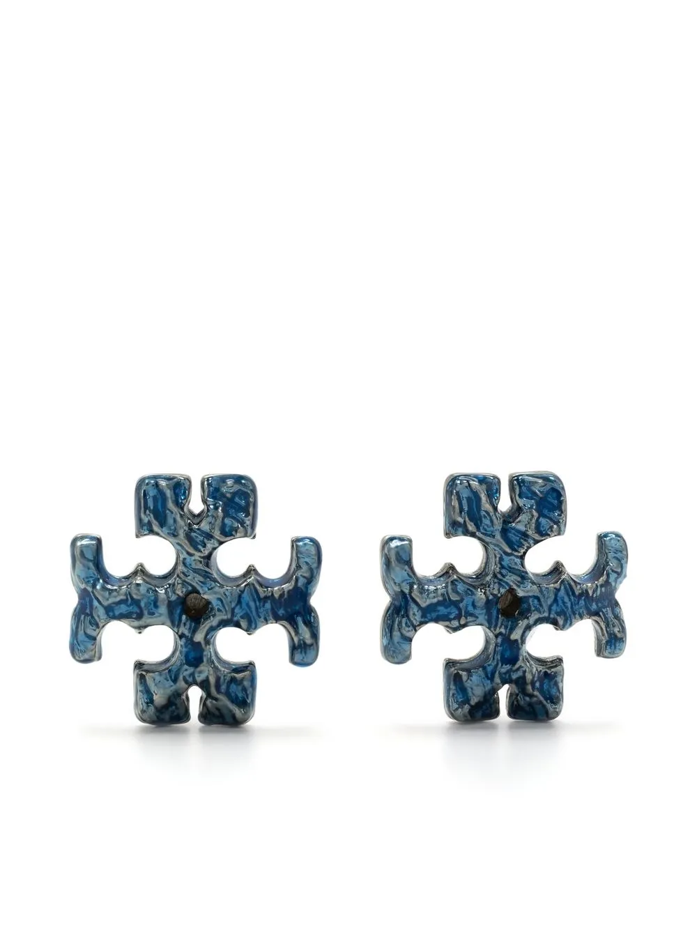 

Tory Burch aretes Roxanne Painted - Azul