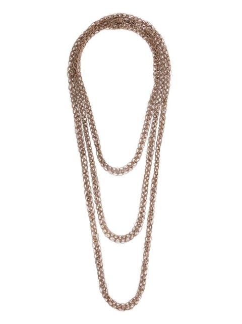 Brunello Cucinelli monili-chain twisted necklace Women