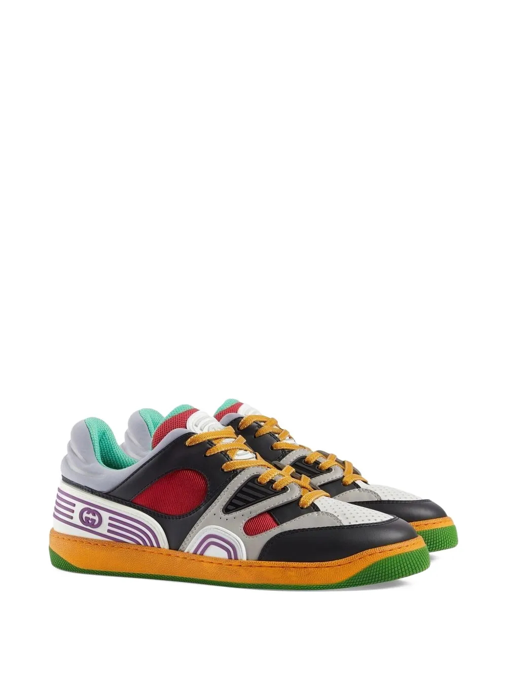 Gucci Basket low-top sneakers Wit