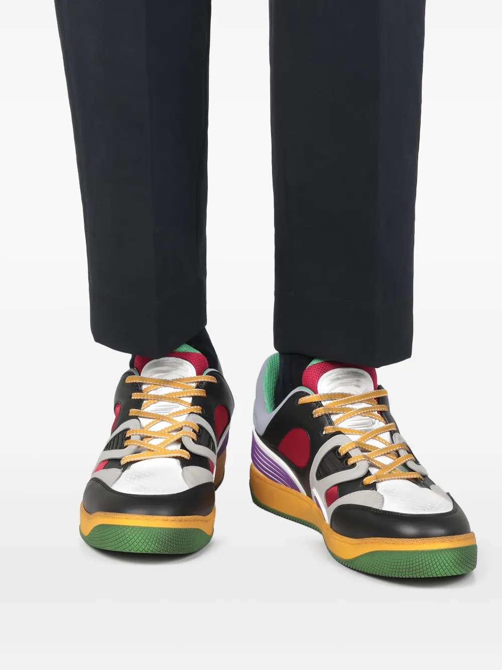 Gucci Basket low-top sneakers Wit