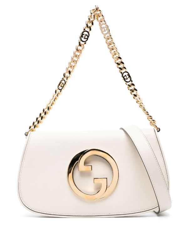 Gucci Blondie Leather Shoulder Bag - Farfetch