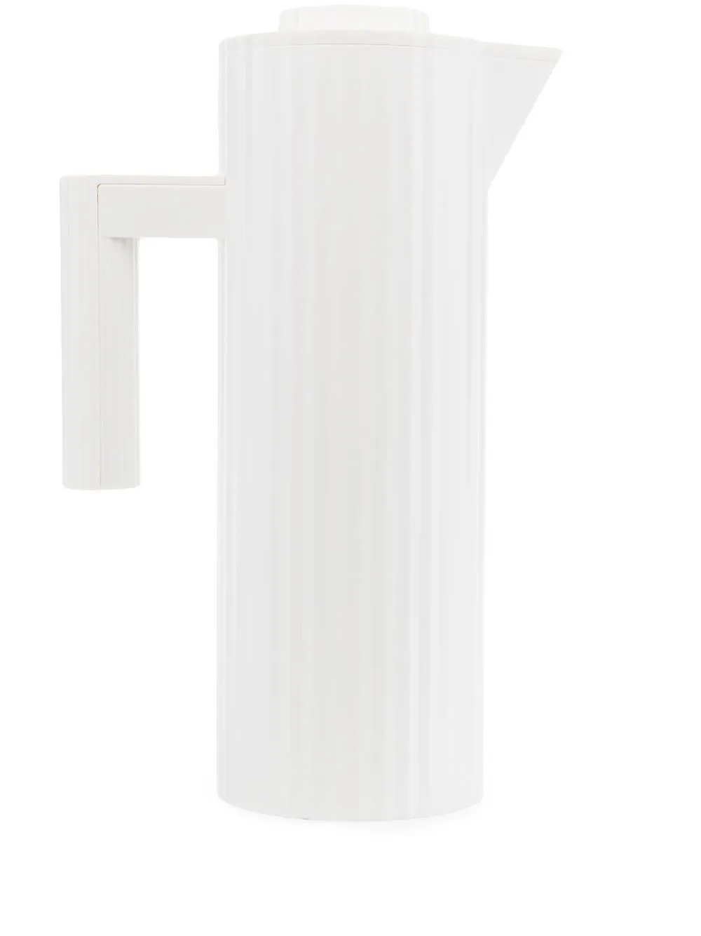 

Alessi rib-detail jug - White