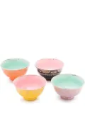 POLSPOTTEN Grandpa porcelain bowls (set of four) - Yellow