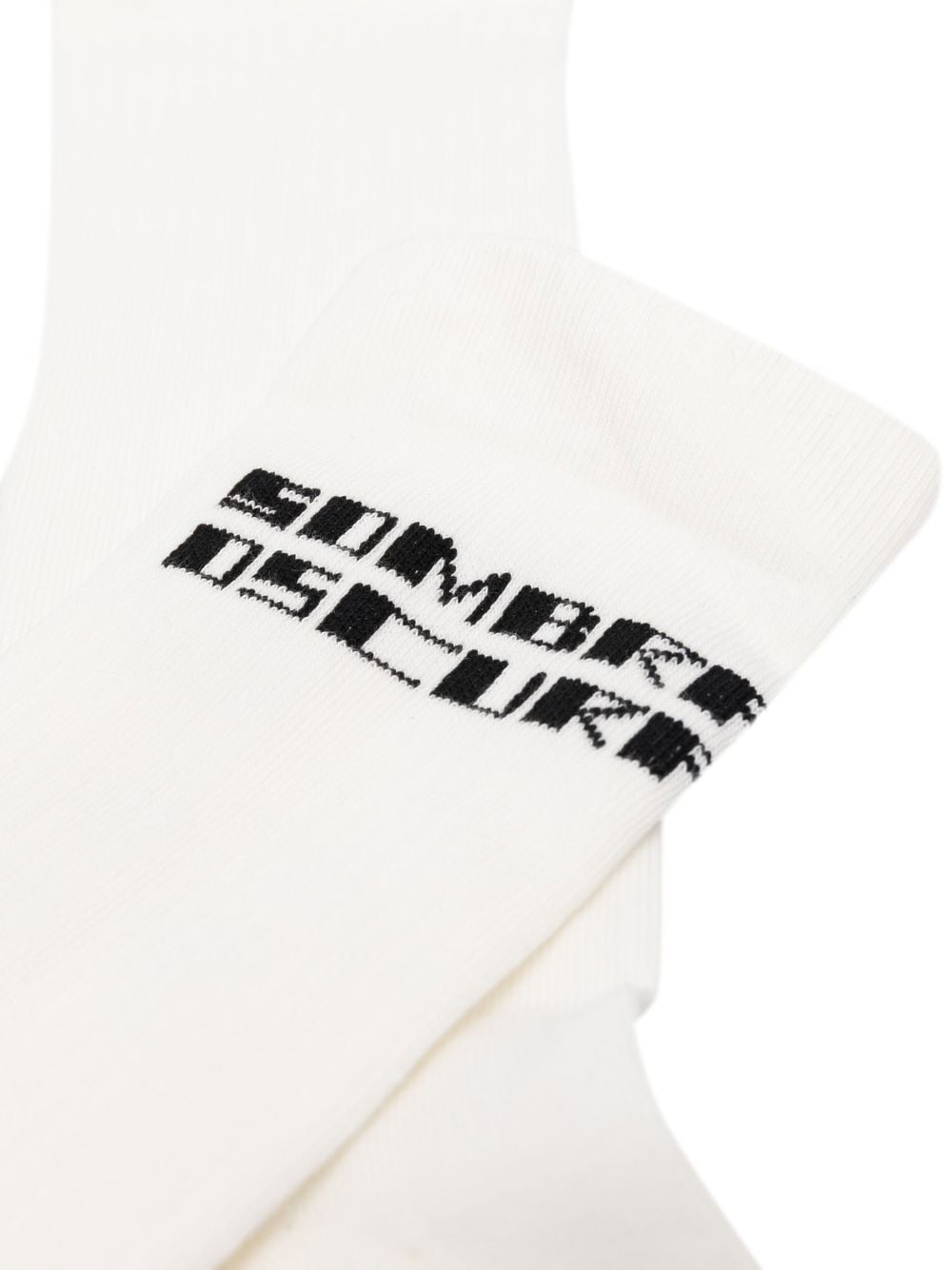 Rick Owens DRKSHDW logo-embroidered knee-socks - Farfetch