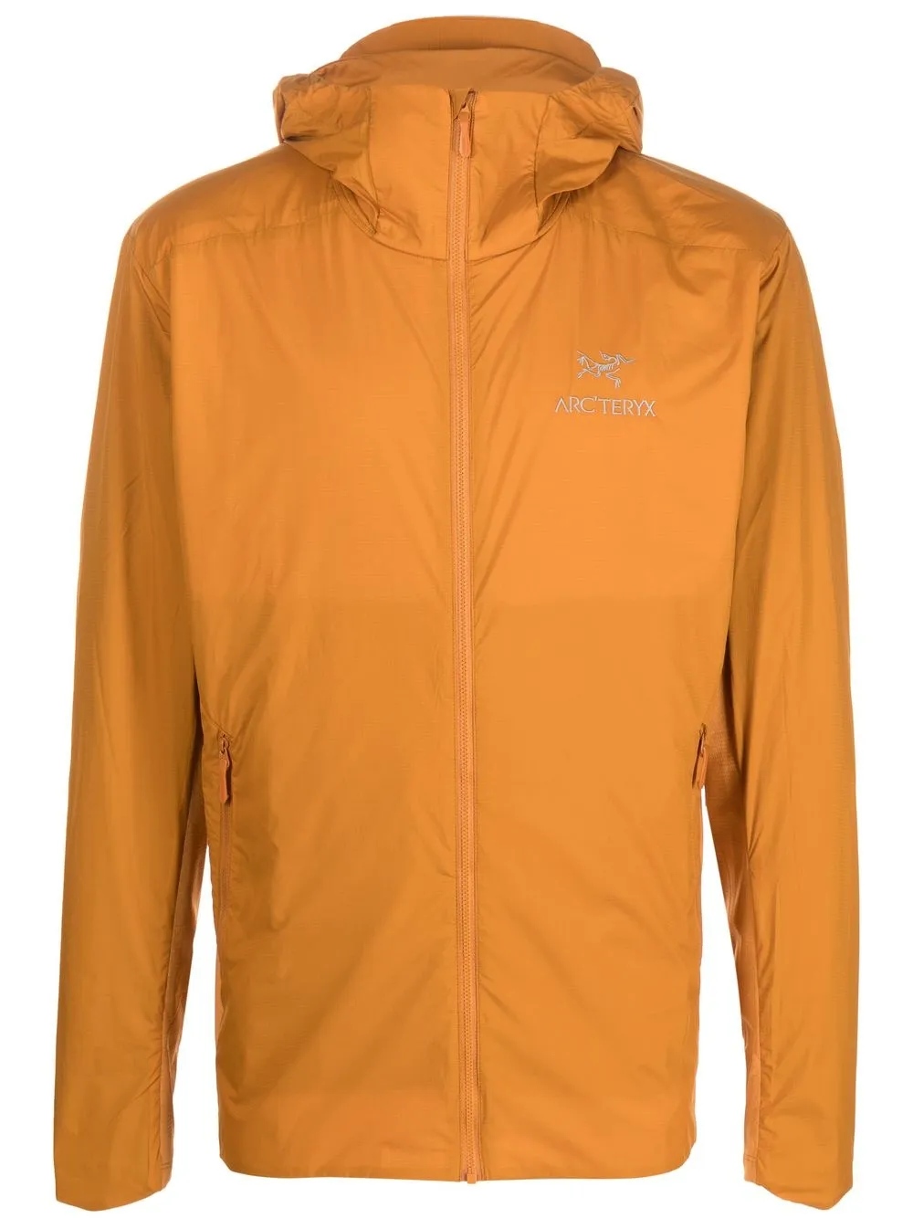 

Arc'teryx embroidered-logo hooded jacket - Yellow