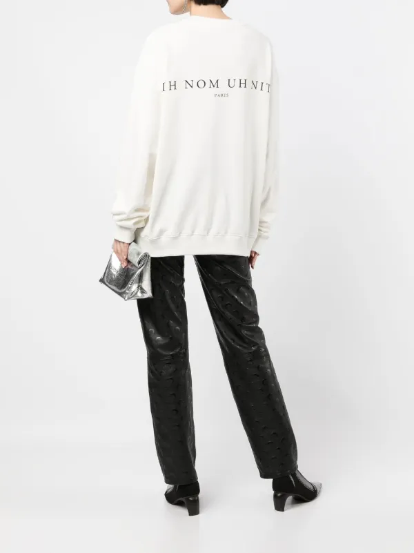 Ih Nom Uh Nit ロゴ スウェットシャツ | ホワイト | FARFETCH JP