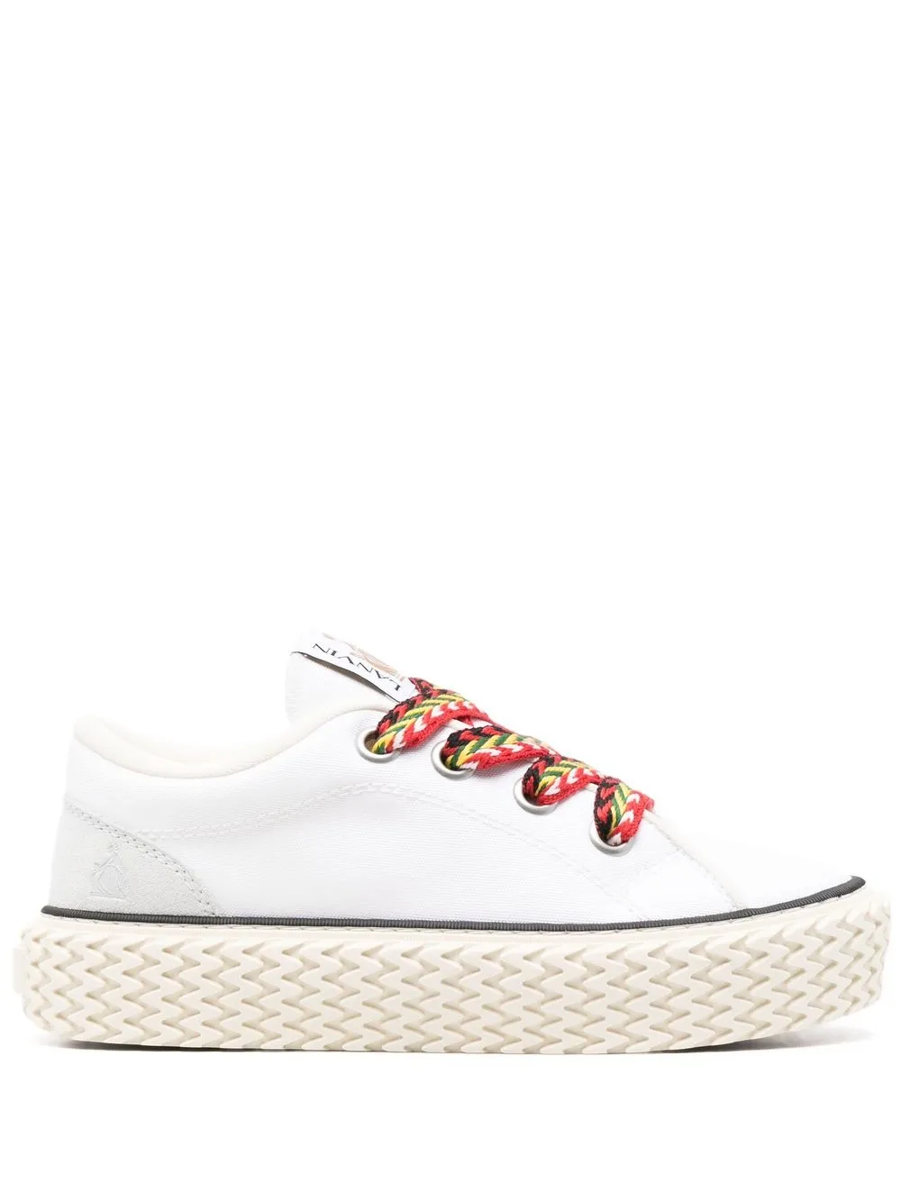 

Lanvin tenis bajos Curbies - Blanco