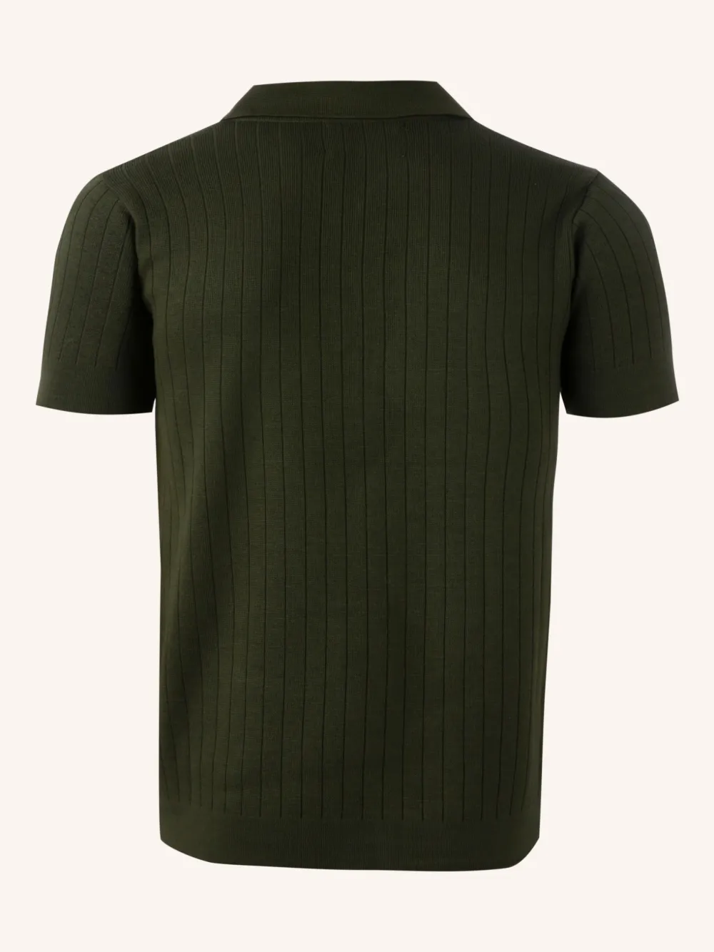 Misci Knitted Polo Shirt In Green
