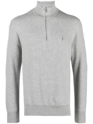 【美品】Embroidery Polo Sweatshirt Embroidery Polo Sweatshirt powder pink