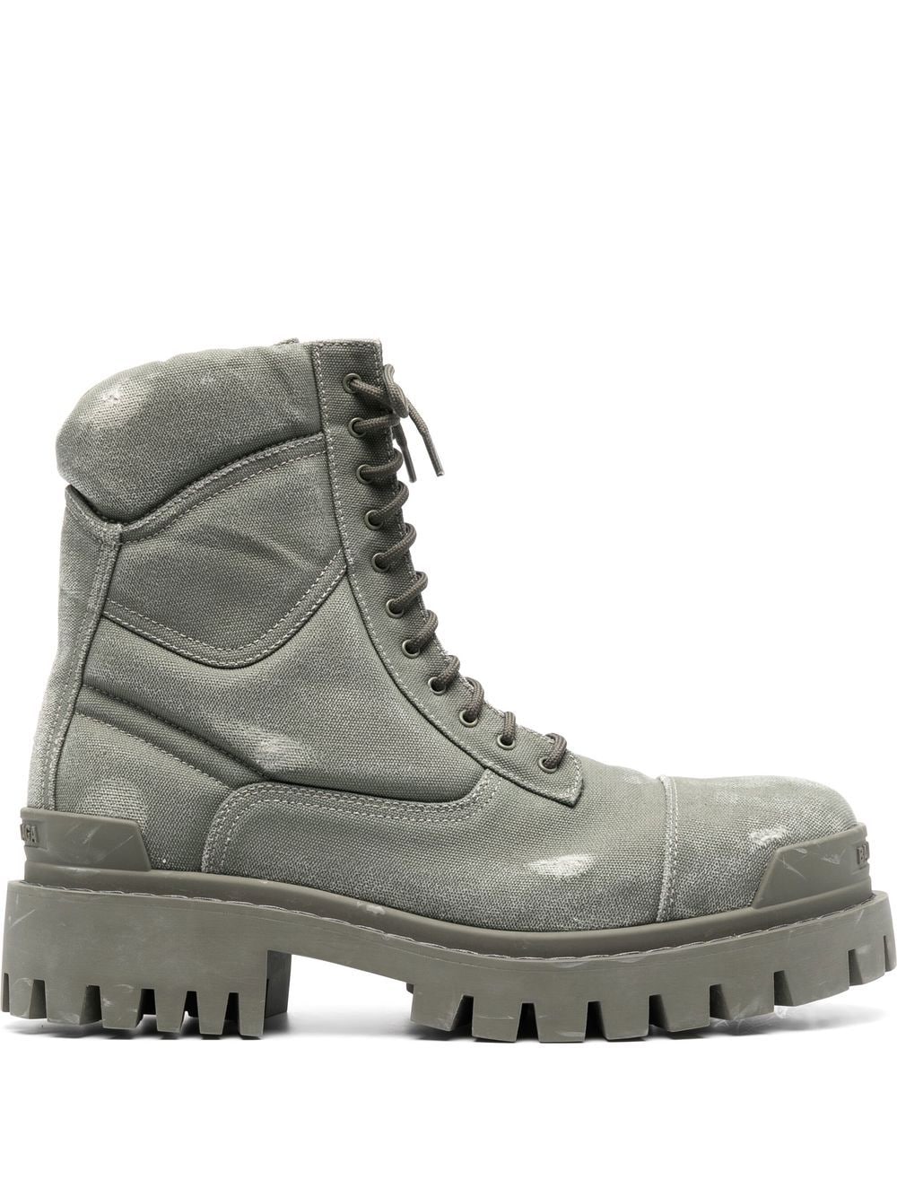 preparar En necesidad de Etna Balenciaga worn-effect Combat Boots - Farfetch