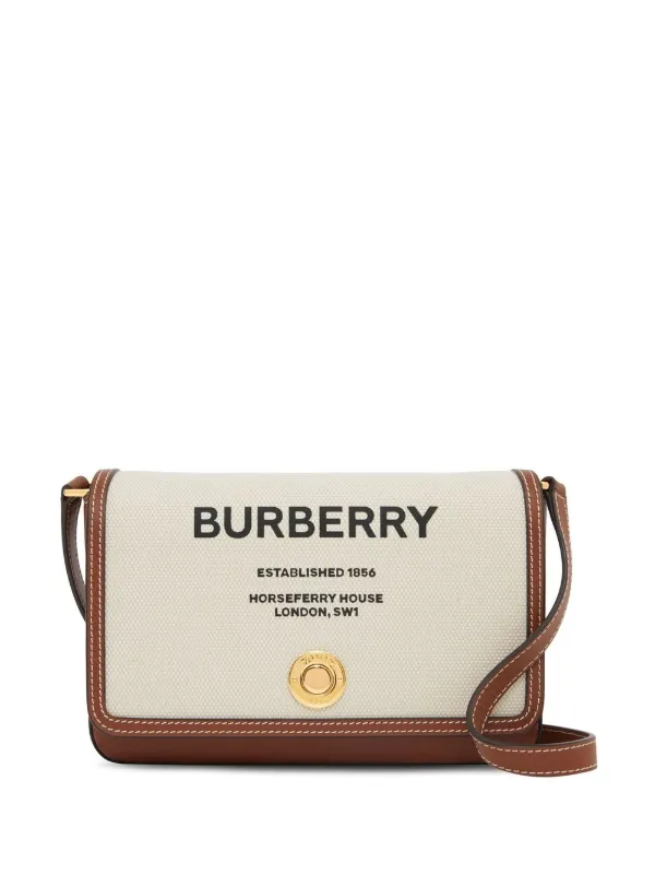 Burberry バーバリー クラッチバッグ ホースフェリー ショルダーバッグ-