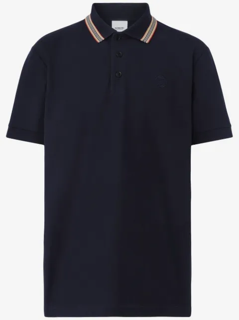 Burberry embroidered TB polo shirt