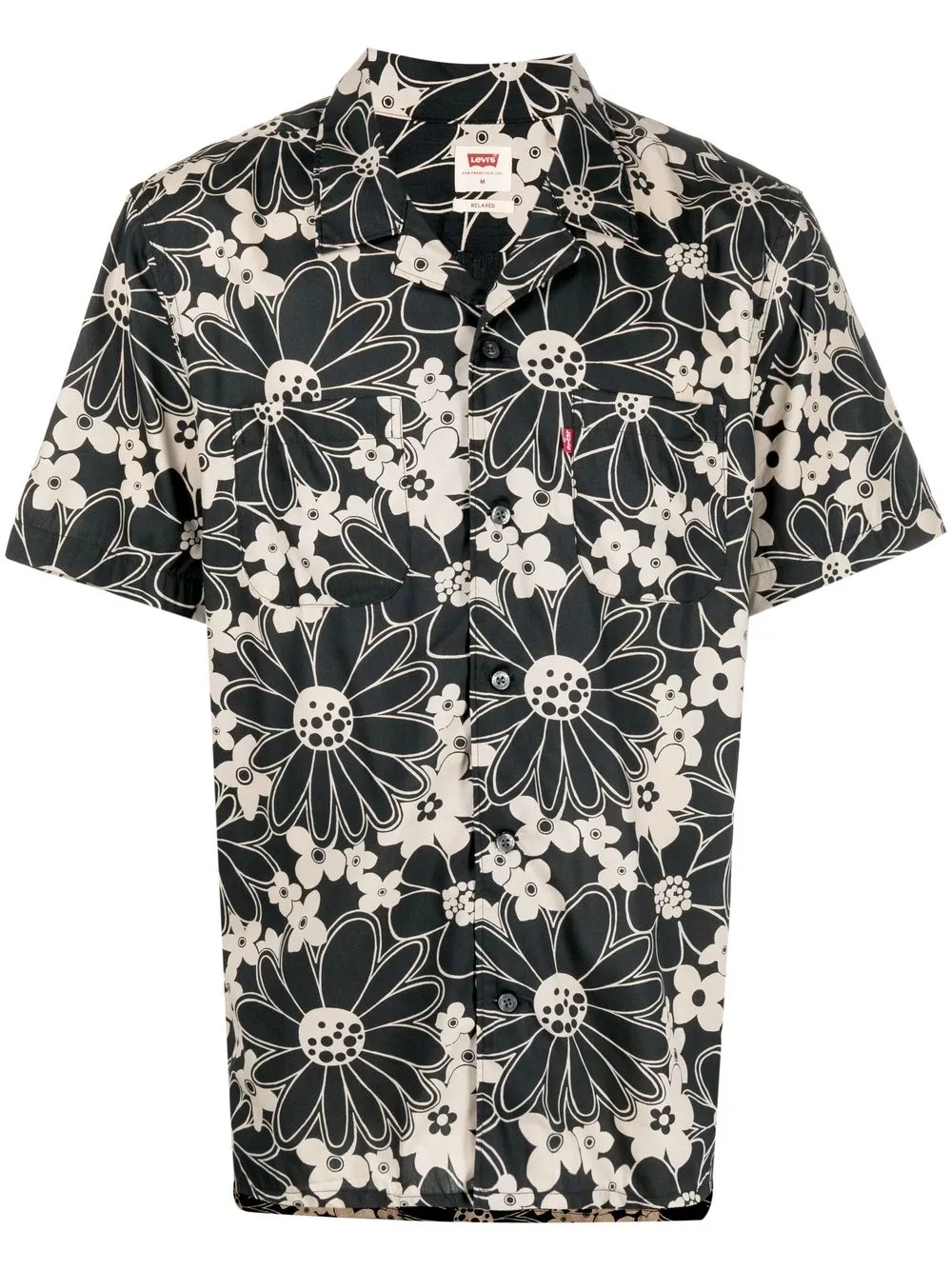 

Levi's floral-print short-sleeve shirt - Black