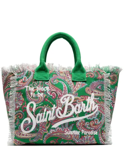 Mc2 Saint Barth شنطة عملية مزينة بطبعة شعار الماركة