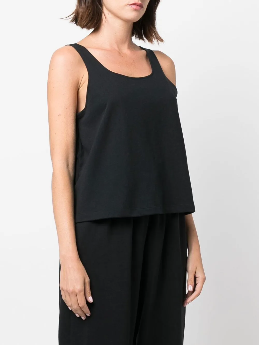 Nike Tanktop met diepe ronde hals Zwart