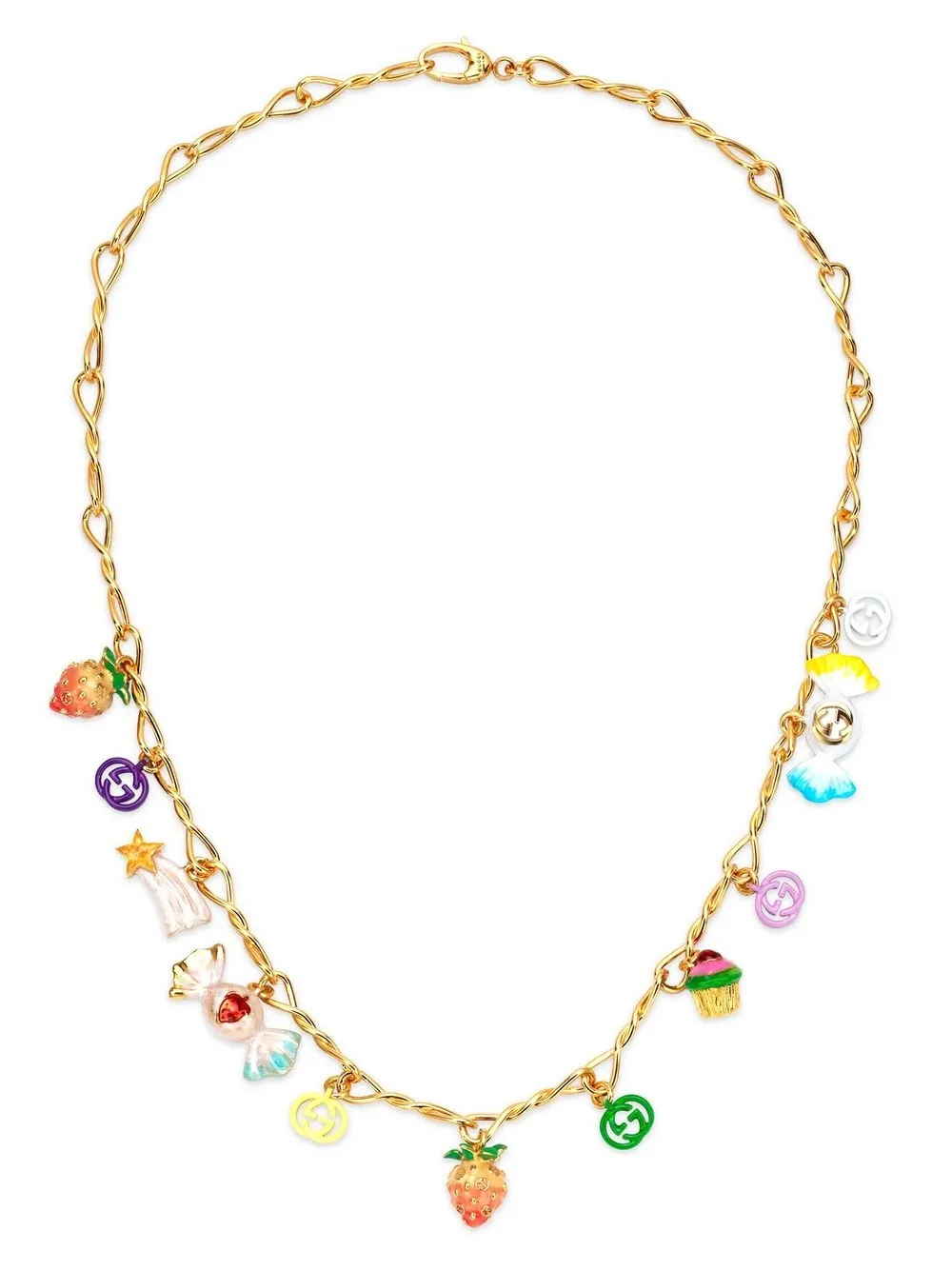Gucci necklace logo clearance