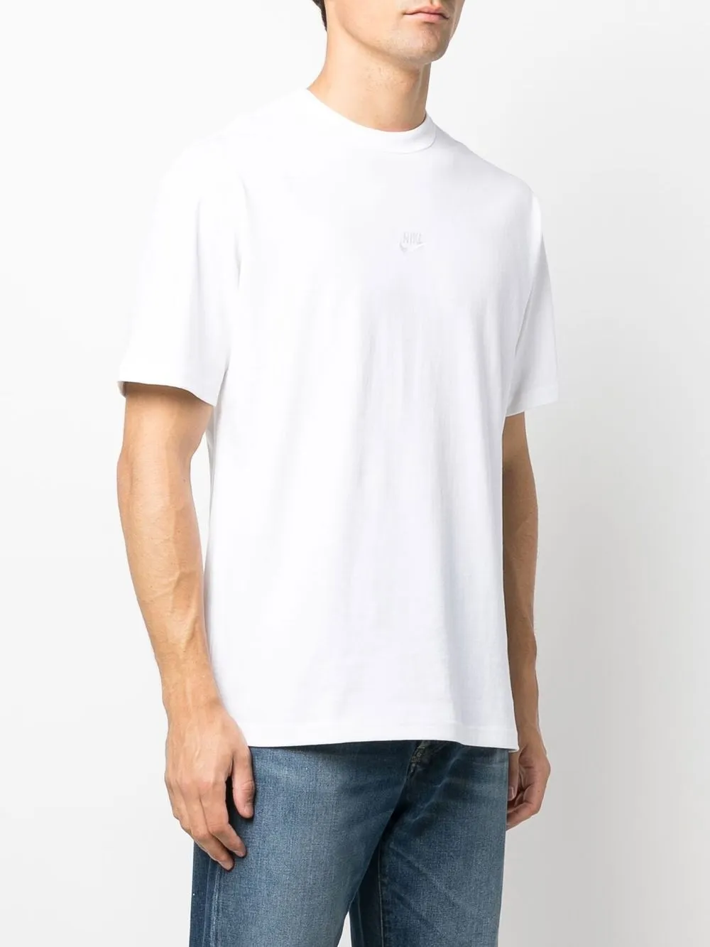  Nike T Shirt Mit Rundhalsausschnitt   Weiß 
