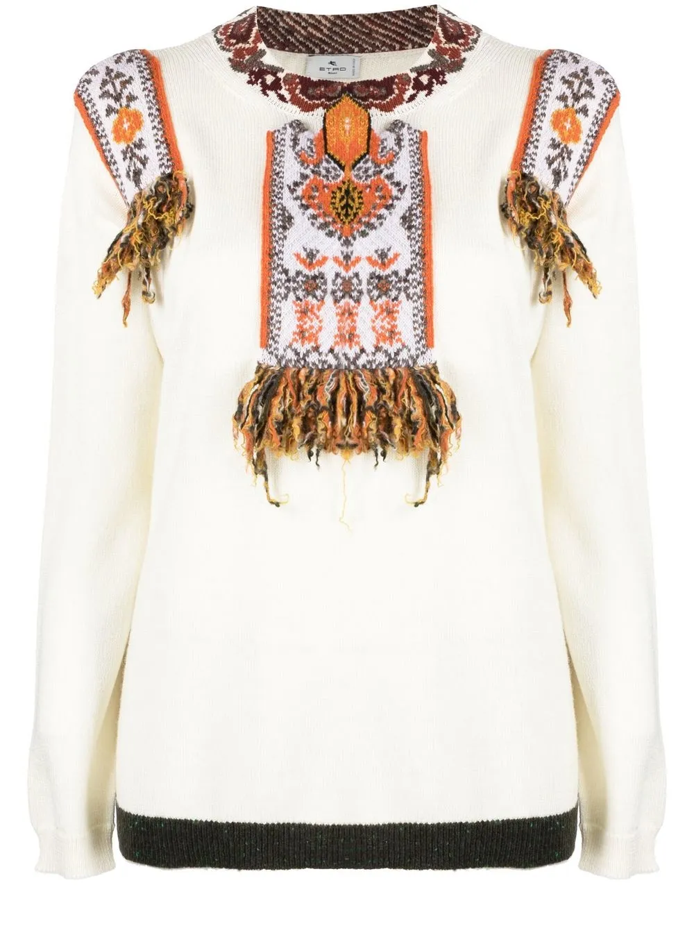 

ETRO Camille embroidered jumper - 0990 - White