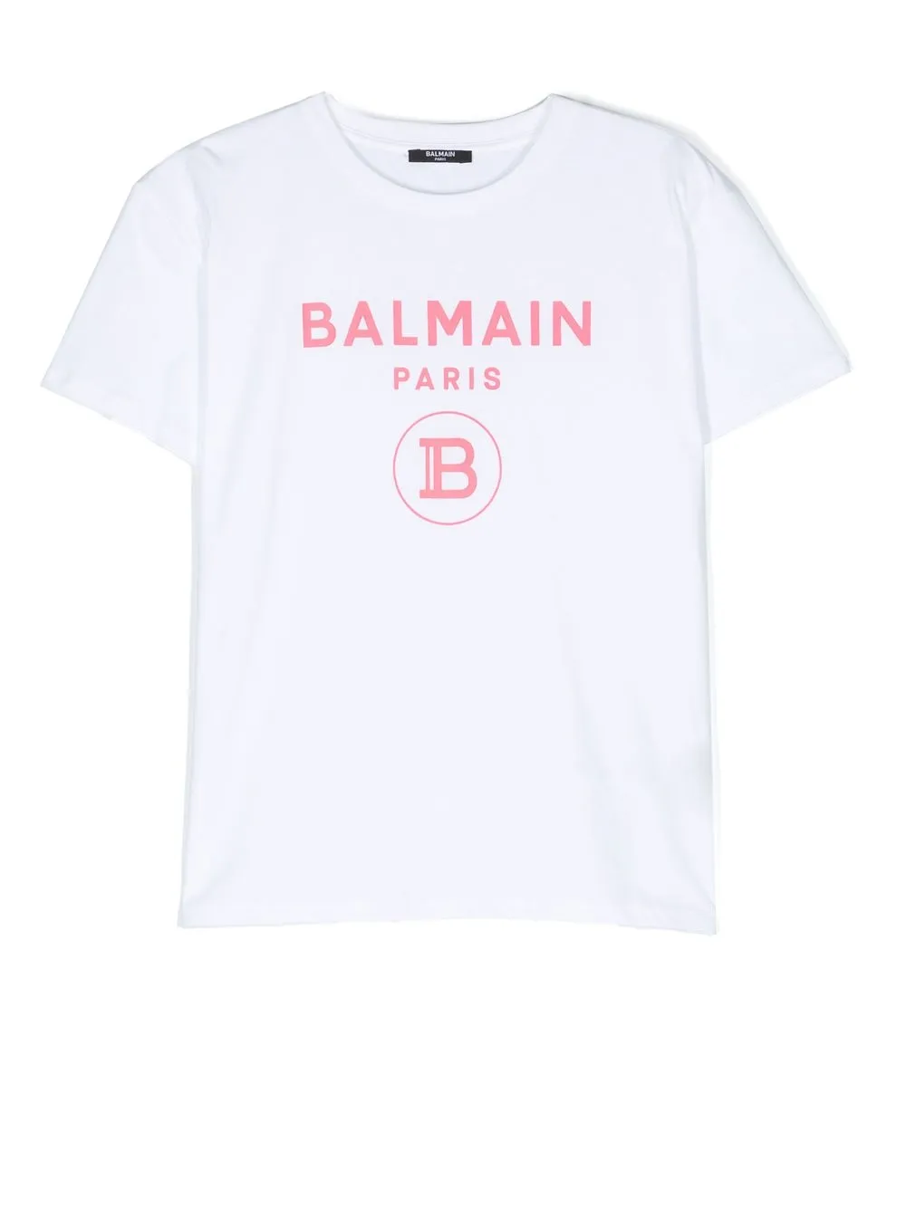 

Balmain Kids playera con logo estampado - Blanco
