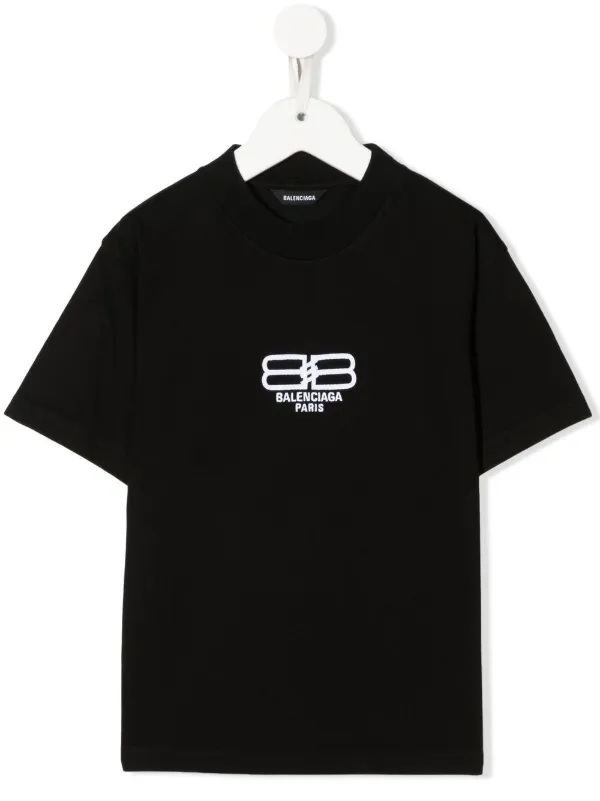 BALENCIAGA BB Logo Print Tee Tシャツ - Tシャツ/カットソー(半袖/袖なし)