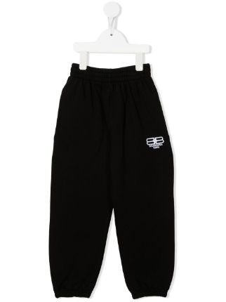 Calça em Moletom com Estampa Ícones Preto