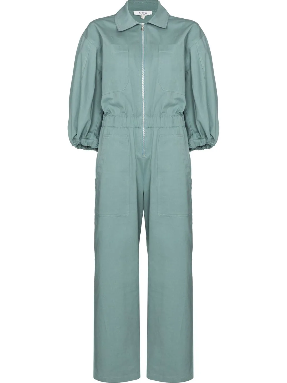 

Sea jumpsuit con cierre - Azul