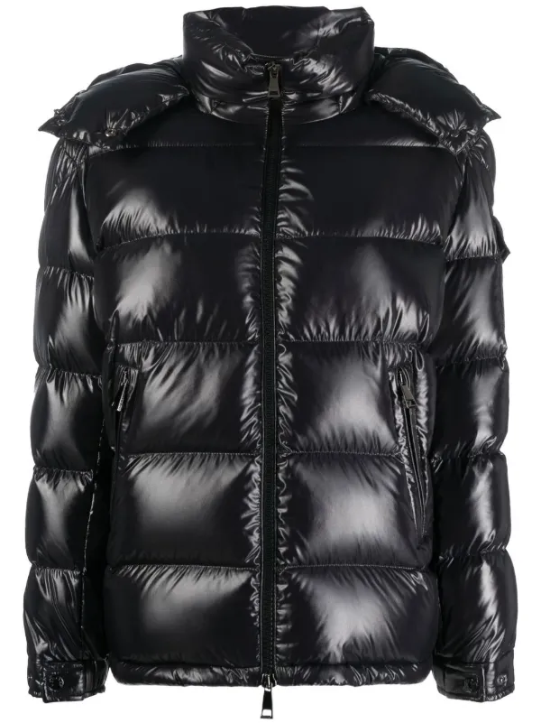 Moncler Maire Down Puffer Jacket Black FARFETCH HK