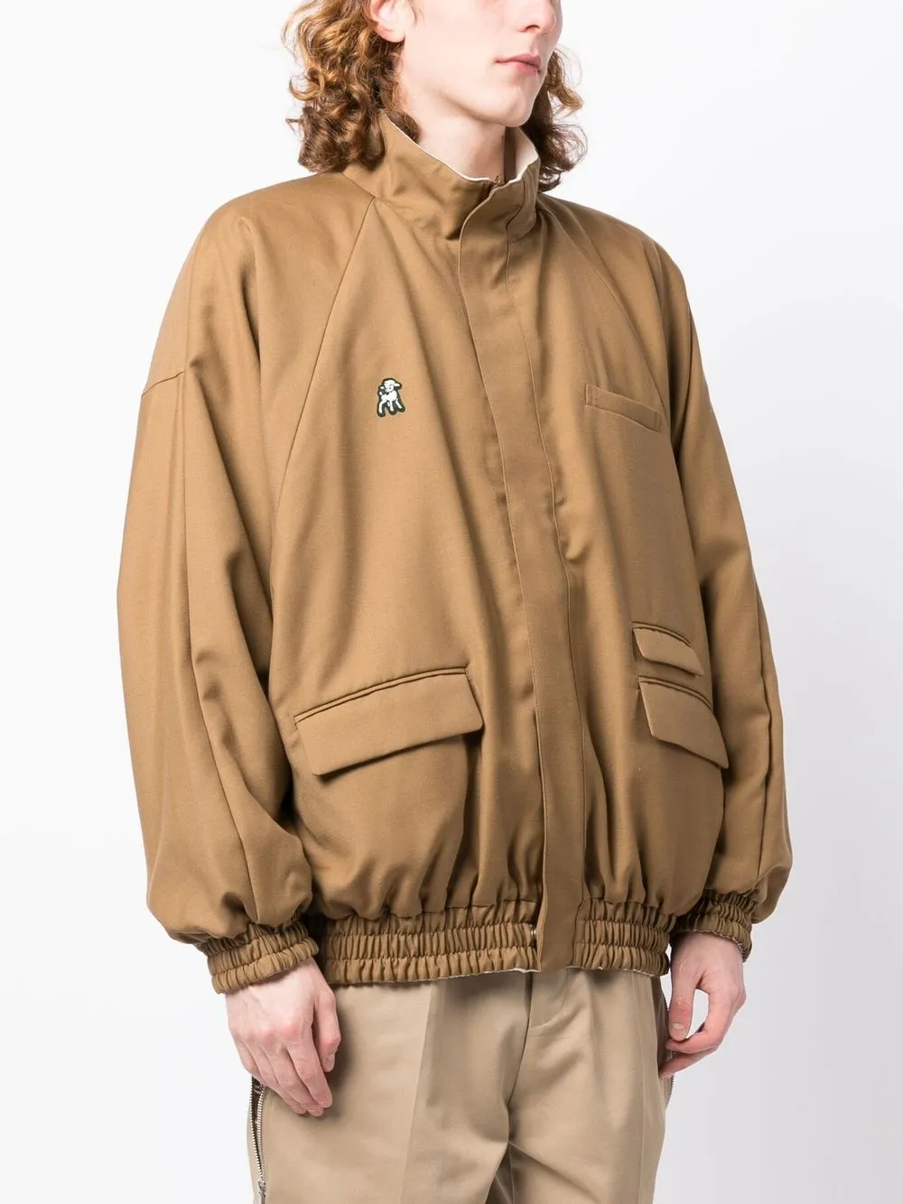 Undercover The Shepherd logo-patch Reversible Jacket - Farfetch