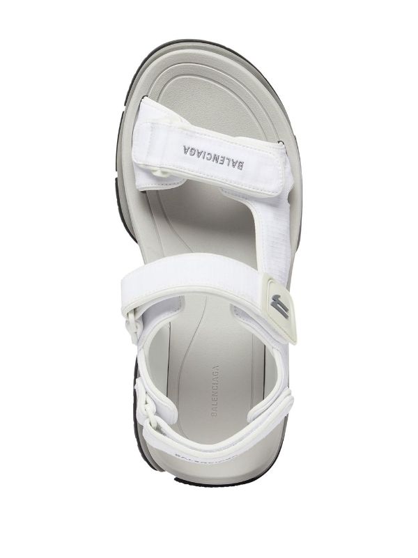 Balenciaga sandals store mens silver