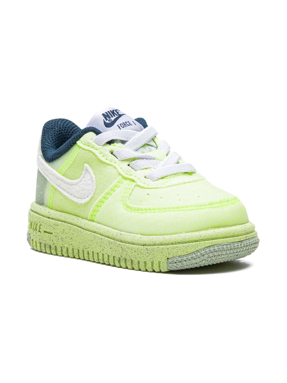 Nike Air Force 1 Crater Trainers In Green