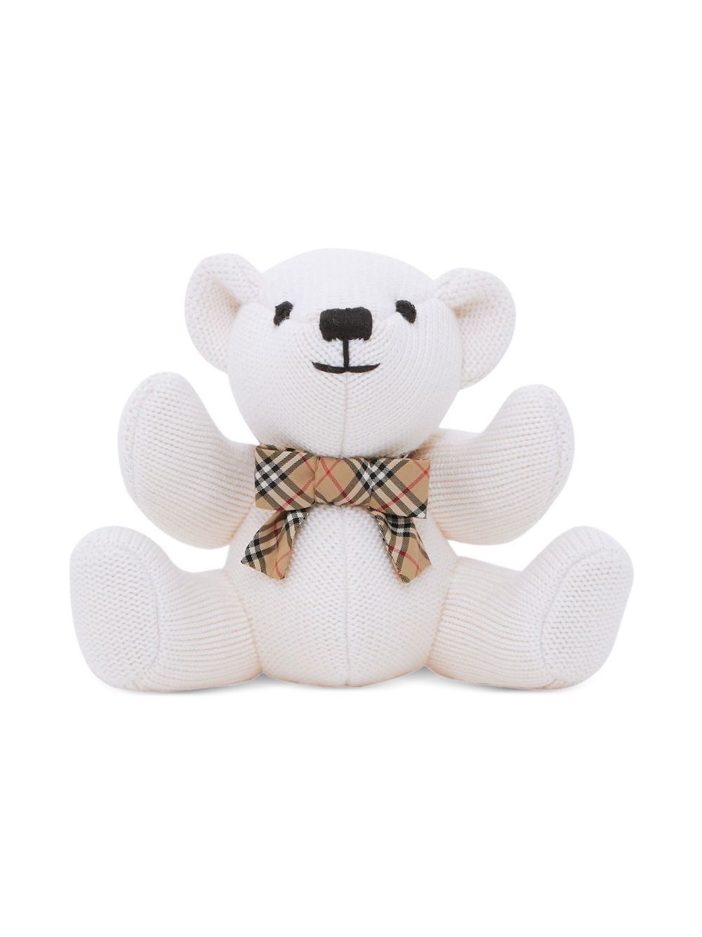 Burberry Kids Thomas Bear rattle - Neutrals