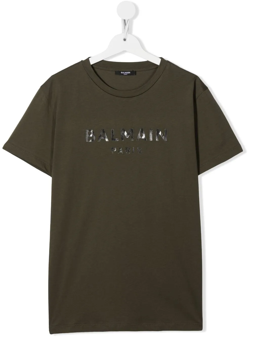 

Balmain Kids playera con logo estampado - Verde