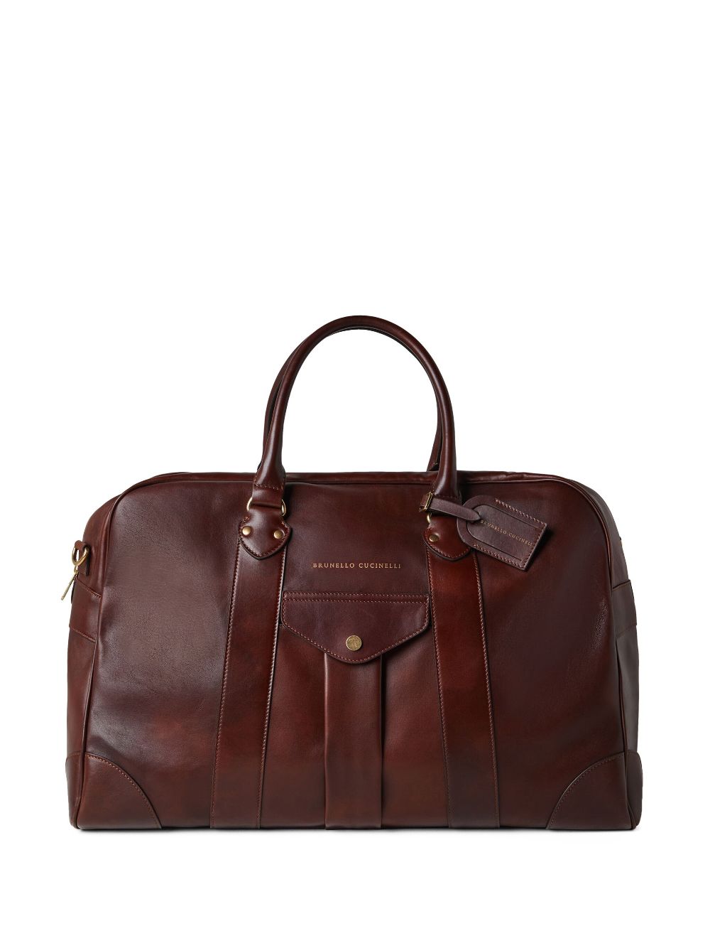 Brunello Cucinelli logo plaque holdall Men