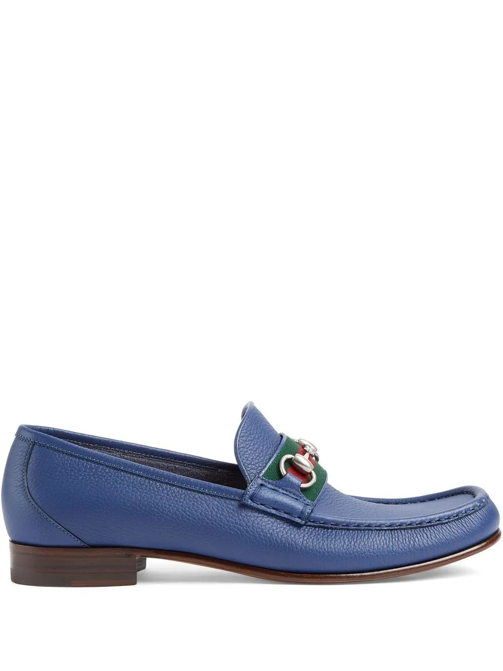 

Gucci mocasines con motivo Horsebit - Azul