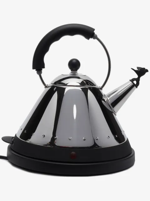 Alessi tetera con logo y asa superior 