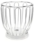 Alessi logo-plaque fruit-basket - Silver