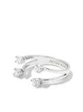 Delfina Delettrez 18kt white gold Dots diamond ring - Silver
