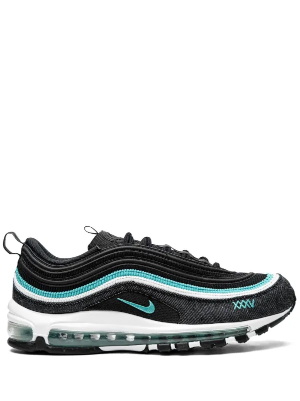 prachtig Literatuur Durven Nike Air Max 97 "Black Sport Turquoise" Sneakers - Farfetch