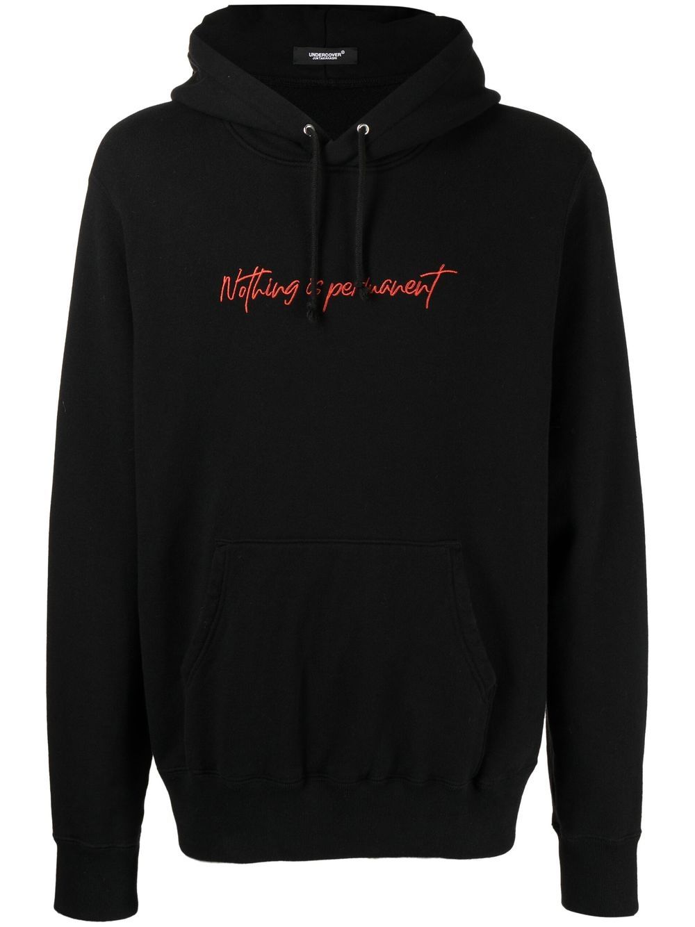 Undercover Nothing Is Permanent-embroidered Hoodie - Farfetch