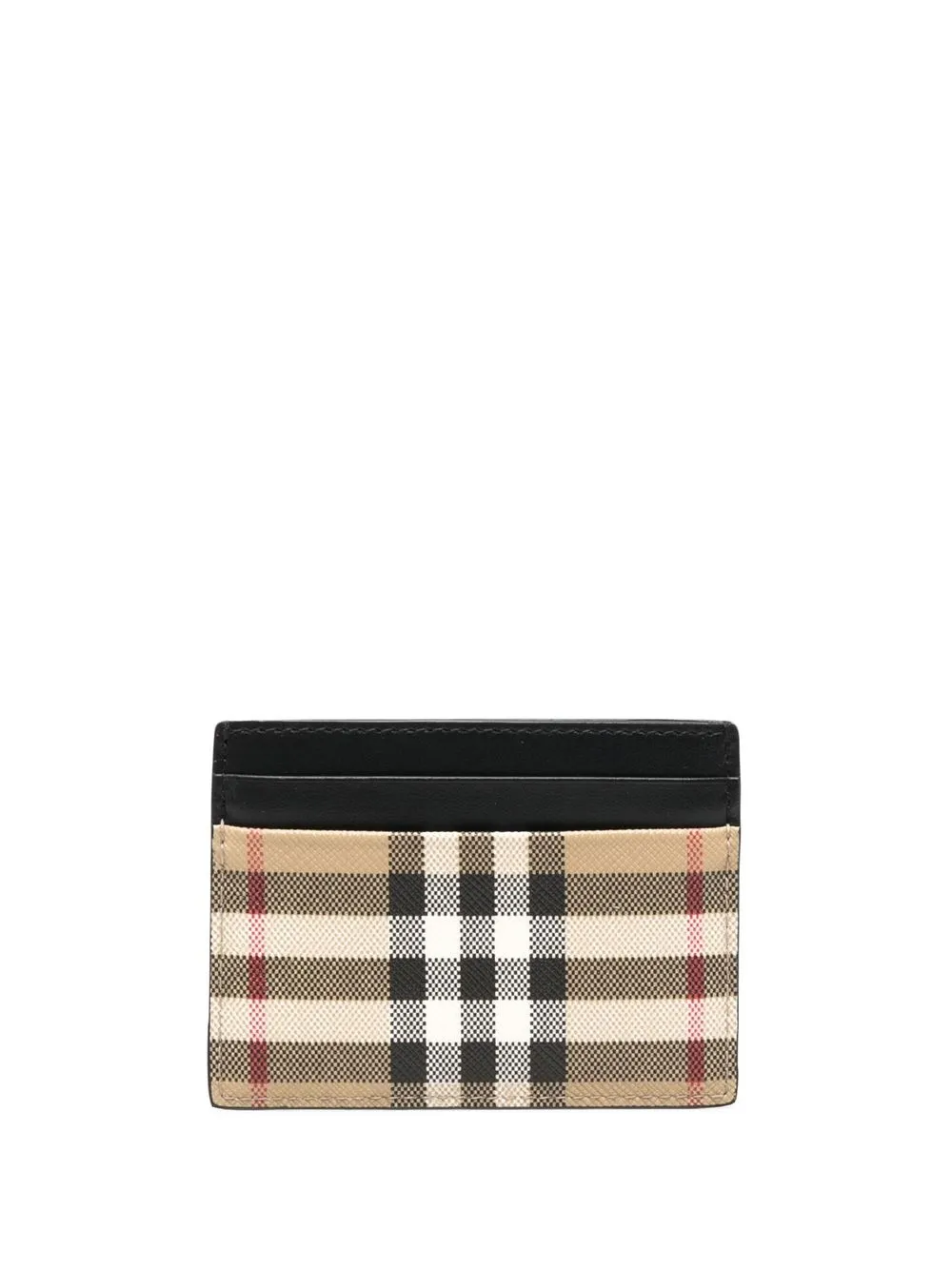 

Burberry tarjetero con motivo de cuadros - Neutro