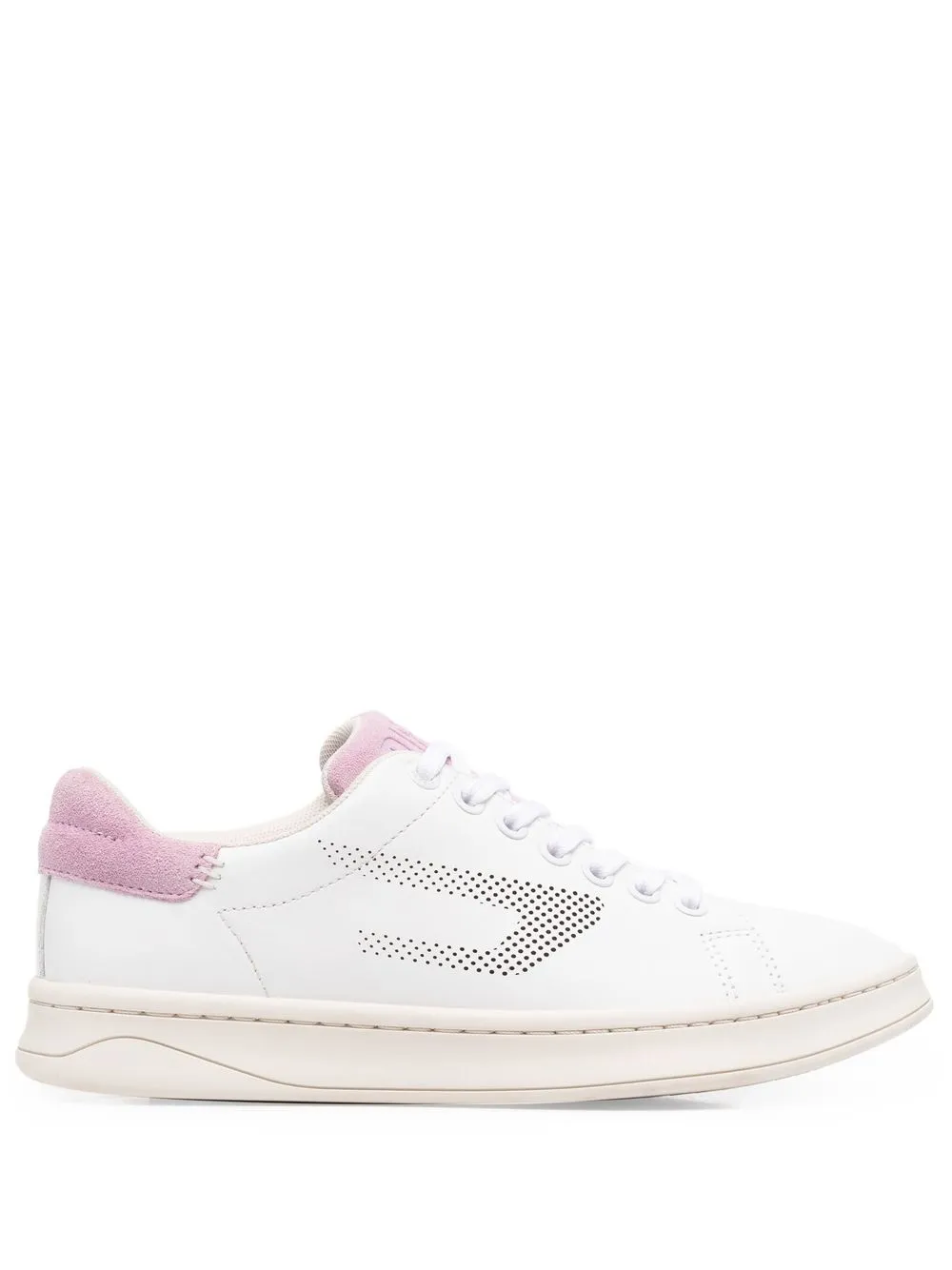 

Diesel tenis bajos con logo - Blanco