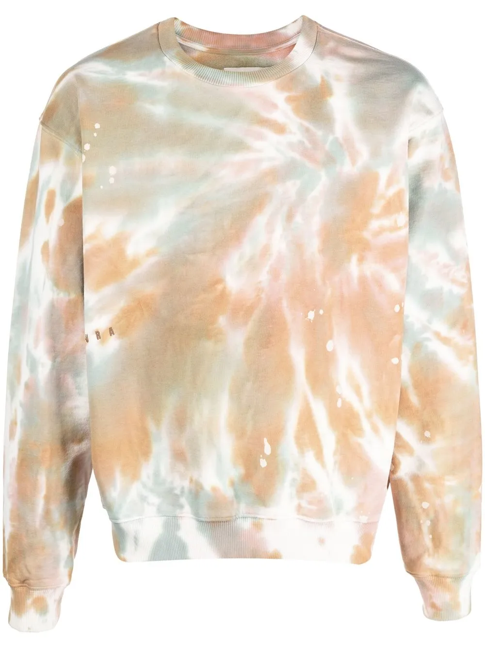 

Paura sudadera Menas con motivo tie-dye - Neutro