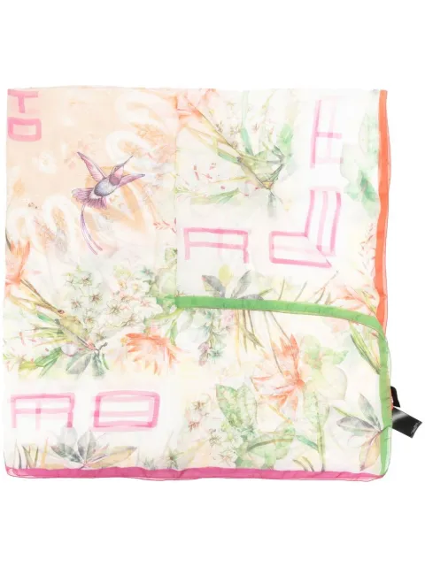 ETRO écharpe à fleurs