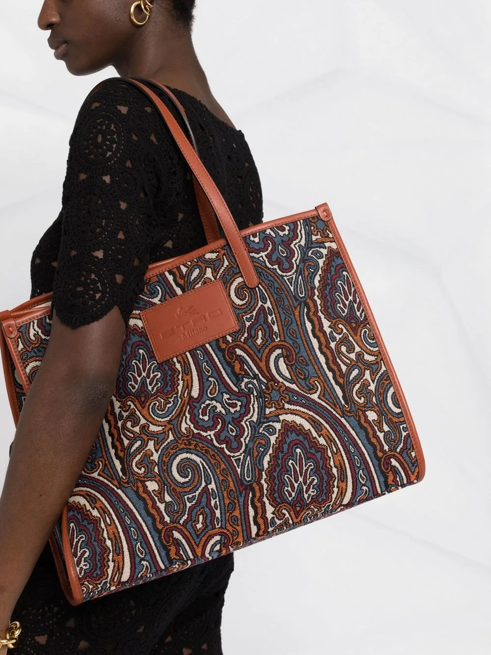 Totes bags Etro - Paisley pattern tote bag - 019471906600