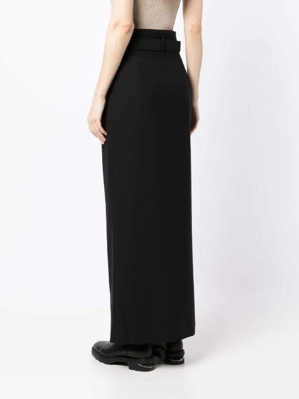 Undercover zip-detail high-waisted Skirt | Black | FARFETCH