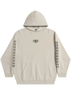Balenciaga off white hoodie top