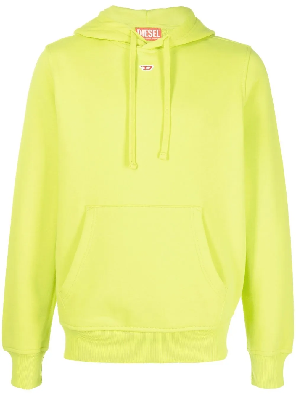 

Diesel hoodie con parche del logo - Verde