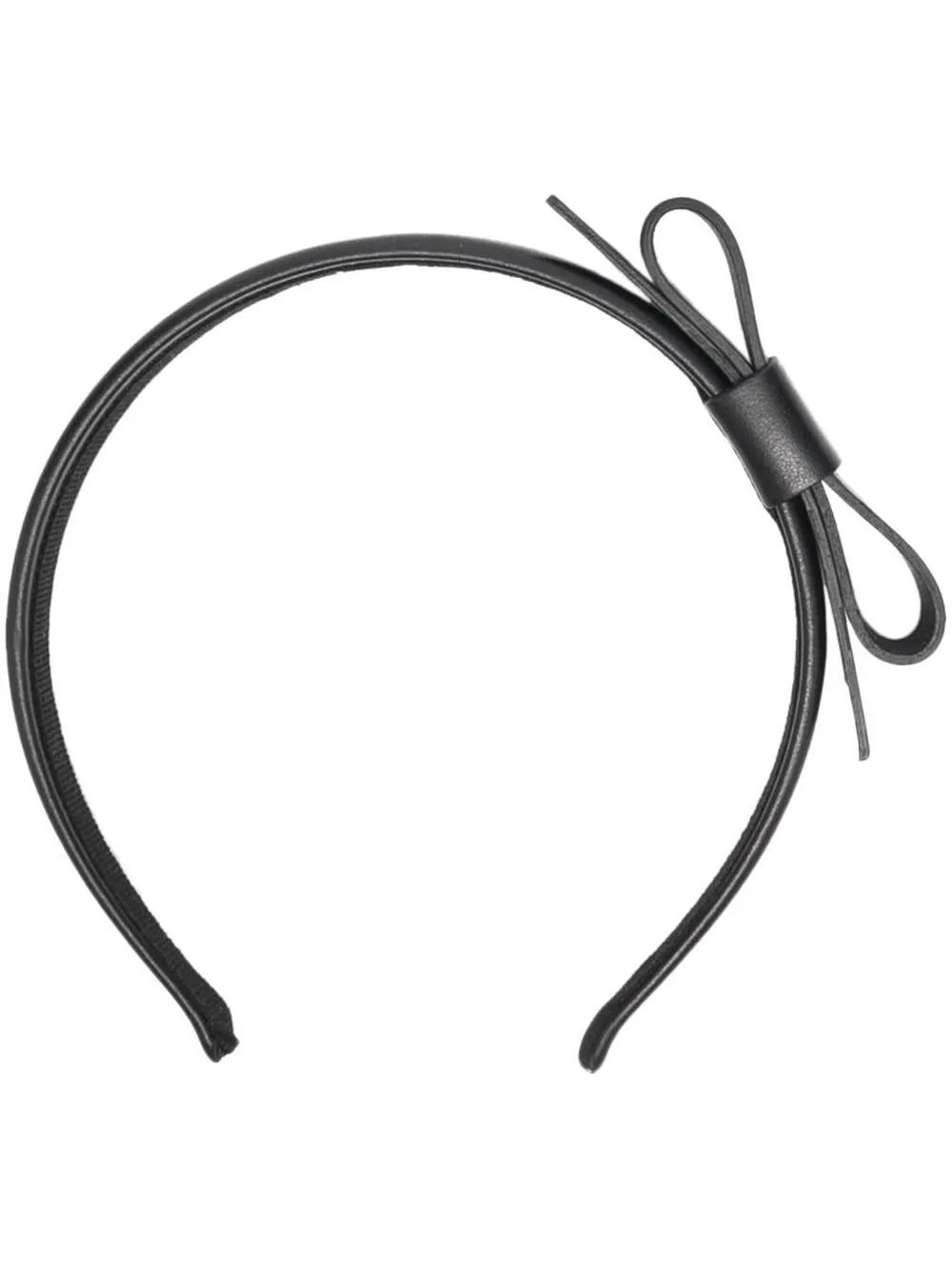 

RED(V) bow-detail headband - Black